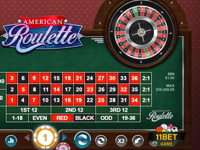 Roulette USA tại Table Game nhà cái 11bet